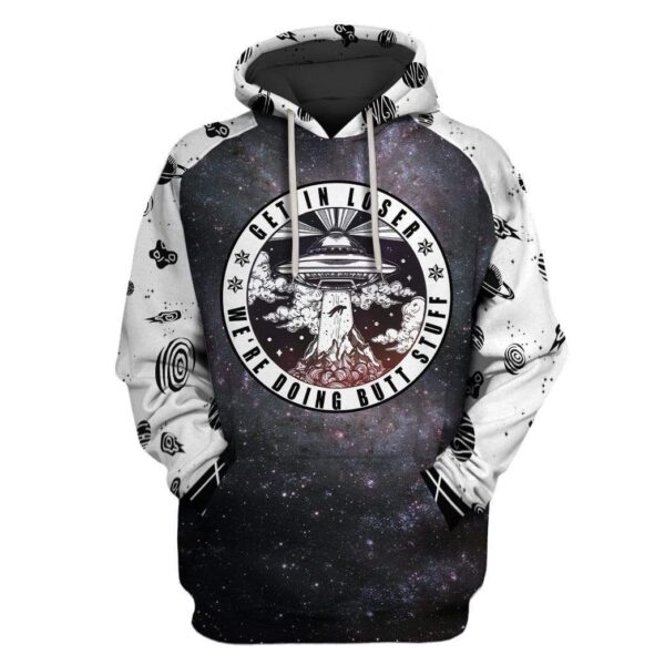 Space UFO Custom T-shirt - Hoodies Apparel HD-GH20014 3D Custom Fleece Hoodies Hoodie S 