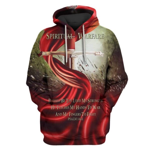 Spritual warefare Custom T-shirt - Hoodies Apparel HD-GH20205 3D Custom Fleece Hoodies Hoodie S 