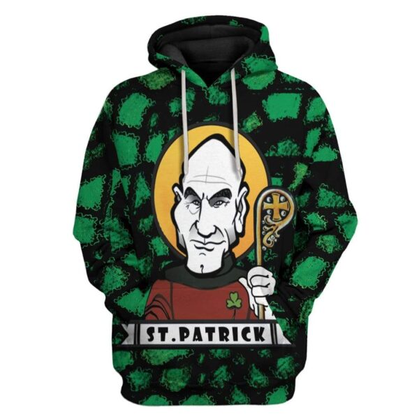 St Patrick Captain Custom T-Shirts Hoodies Apparel HD-TA3101201 3D Custom Fleece Hoodies Hoodie S 