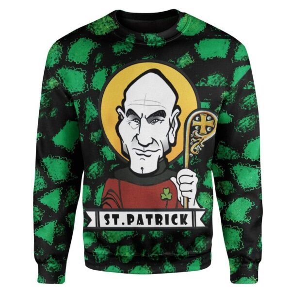 St Patrick Captain Custom T-Shirts Hoodies Apparel HD-TA3101201 3D Custom Fleece Hoodies Long Sleeve S 