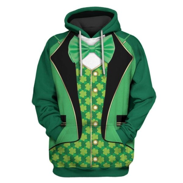 St. Patrick's Day Custom T-shirt - Hoodies Apparel HD-GH110672 3D Custom Fleece Hoodies Hoodie S 