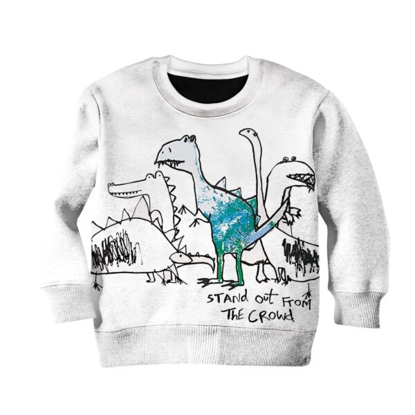 Stand Out From The Crowd Custom Hoodies T-shirt Apparel HD-GH1106122K kid 3D apparel Kid Sweatshirt S/6-8 