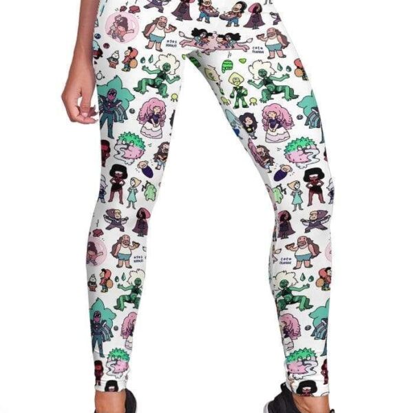 Steven Universe Full-print Leggings HD-MV111405-LEG Leggings Leggings S 
