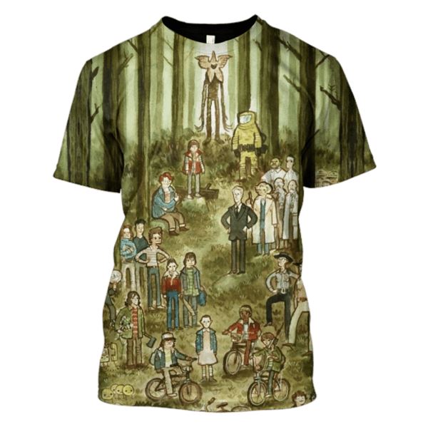 Stranger Things Hoodies - T-Shirts Apparel MV110122 3D Custom Fleece Hoodies T-Shirt S 