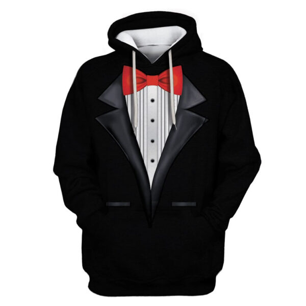 Suit For Gentleman Custom T-shirt - Hoodies Apparel HD-UGL110165 3D Custom Fleece Hoodies Hoodie S 