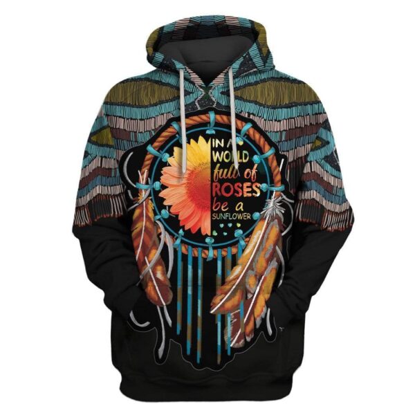 Sunflower Custom T-shirt - Hoodies Apparel HD-GH20049 3D Custom Fleece Hoodies Hoodie S 