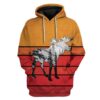 Sunset Moose Custom T-Shirts Hoodies Apparel HD-TA2001204 3D Custom Fleece Hoodies Hoodie S