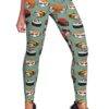 Sushi Bulldog Full-print Leggings HD-GH20495-LEG Leggings Leggings S 