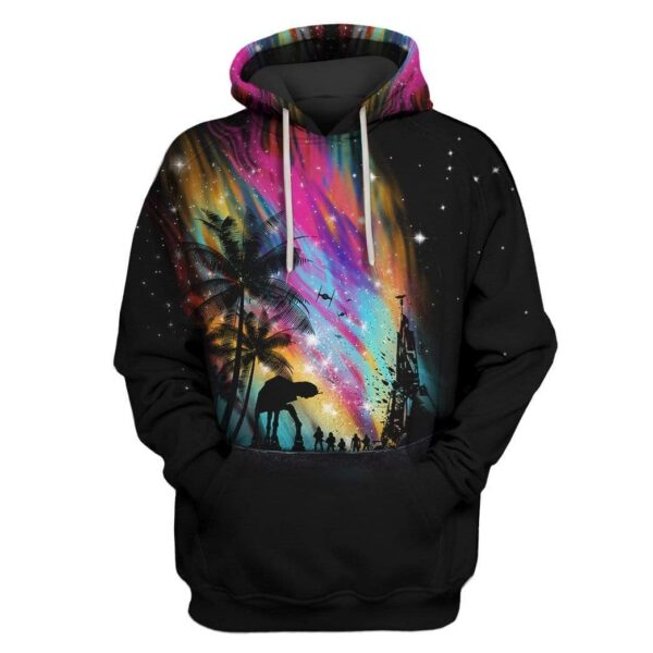 SW Sunset Custom T-shirt - Hoodies Apparel HD-MV111371 3D Custom Fleece Hoodies Hoodie S 