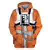 SW X-Wing Pilot Custom T-shirt - Hoodies Apparel HD-GH110501 3D Custom Fleece Hoodies Hoodie S 