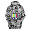 Television Custom T-shirt - Hoodies Apparel HD-GH110653 3D Custom Fleece Hoodies Hoodie S 
