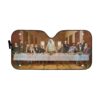 The Last Supper Scientist Custom Auto Car SunShade GV150721 Auto Sunshade 57''x27.5'' 