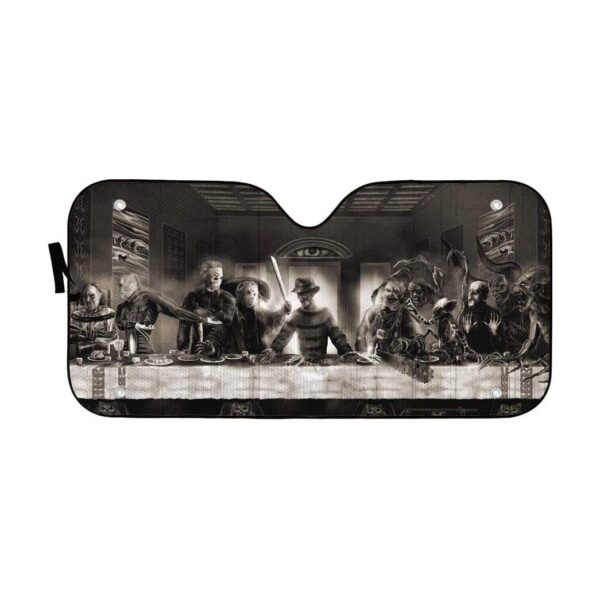 The Last Supper Serial Killer Group Custom Auto Car SunShade GN150713 Auto Sunshade 57''x27.5'' 