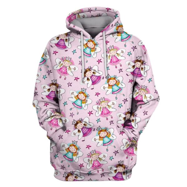 The Little Fairies Custom T-shirt - Hoodies Apparel HD-MV110656 3D Custom Fleece Hoodies Hoodie S 