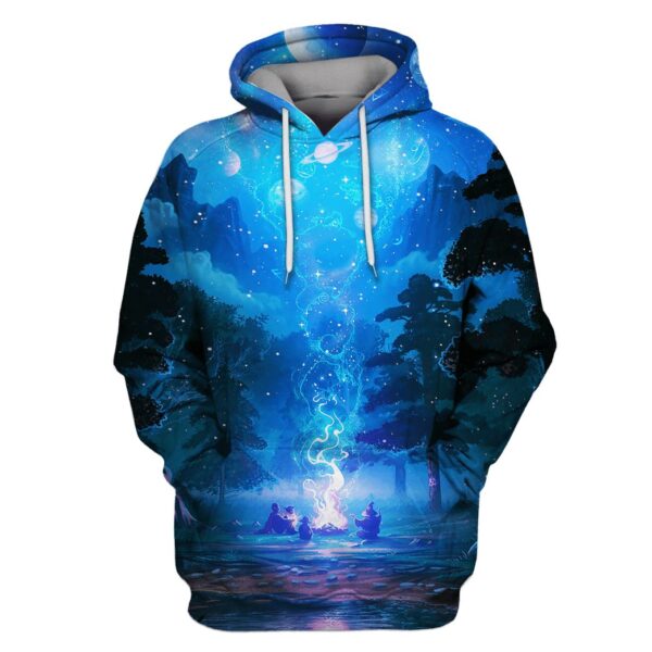 The Lord of the Rings Custom T-shirt - Hoodies Apparel HD-GH110444 3D Custom Fleece Hoodies Hoodie S 