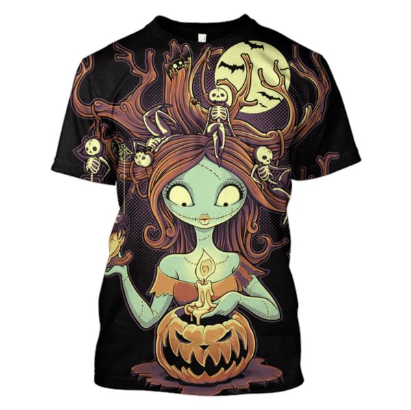 The Nightmare Before Christmas Hoodies - T-Shirts Apparel MV110152 3D Custom Fleece Hoodies T-Shirt S 