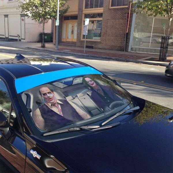 The Office Joker Custom Auto Car SunShade GN220711 Auto Sunshade 