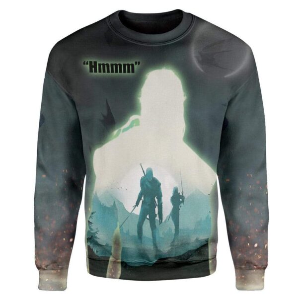 The Witcher Geralt Custom T-Shirts Hoodies Apparel MV-DT2612193 3D Custom Fleece Hoodies Long Sleeve S 