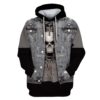 Thrash Metal Rock Man Custom T-shirt - Hoodies Apparel HD-UGL110183 3D Custom Fleece Hoodies Hoodie S 