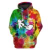 Tie Dye Custom T-shirt - Hoodies Apparel HD-GH1106125 3D Custom Fleece Hoodies Hoodie S 