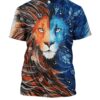 Tiger Hoodies - T-Shirt Apparel HL101112 3D Custom Fleece Hoodies T-Shirt S 