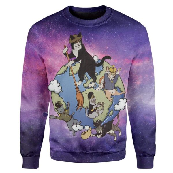 To The Litter Box Of History Cat Soviet Custom T-Shirts Hoodies Apparel HD-QM1301202 3D Custom Fleece Hoodies Long Sleeve S 