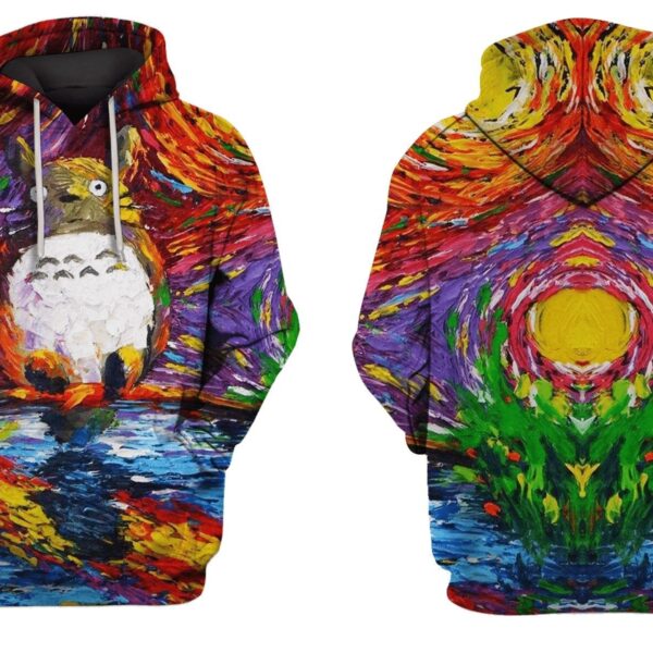 Tonari no Totoro Hoodies - T-Shirts Apparel MV110118 3D Custom Fleece Hoodies 