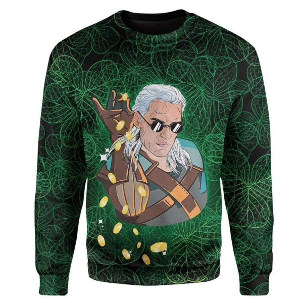 Toss A Coin On St Patrick's Day Custom T-Shirts Hoodies Apparel HD-TA0102203 3D Custom Fleece Hoodies Long Sleeve S 