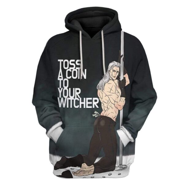 Toss A Coin To Your Witcher T-Shirts Hoodies Apparel MV-QM1001202 3D Custom Fleece Hoodies Hoodie S 