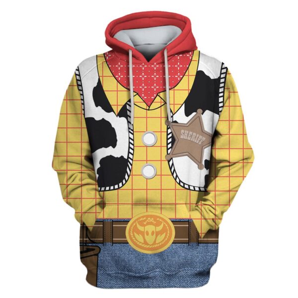 Toy Story Custom T-shirt - Hoodies Apparel HD-GH110500 3D Custom Fleece Hoodies Hoodie S 
