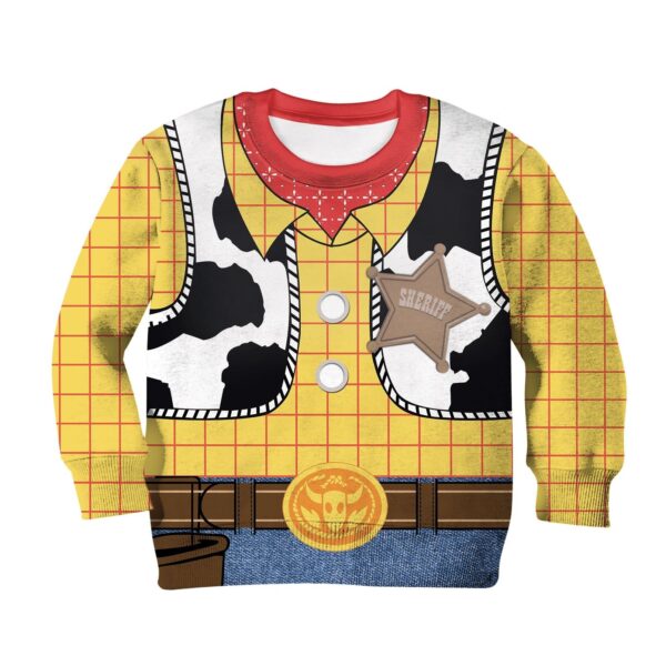 TOY STORY Kid Custom Hoodies T-shirt Apparel HD-GH110500K kid 3D apparel Kid Sweatshirt S/6-8 