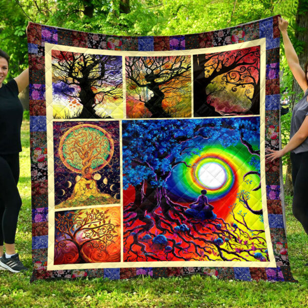 Alternative view of Gearhumans Tree Of Life Quilt