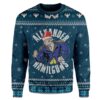Ugly Alexander Hamilguns Custom Sweater Apparel HD-AT12111917 Ugly Christmas Sweater Long Sleeve S 