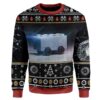 Ugly Blursed Cybertruck Custom Sweater Apparel HD-AT2811197 Ugly Christmas Sweater Long Sleeve S 