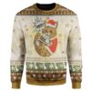 Ugly Cat Custom Sweater Apparel HD-AT22111901 Ugly Christmas Sweater Long Sleeve S 