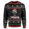 Ugly Christmas Cat Custom Sweater Apparel HD-DT16111923 Ugly Christmas Sweater Long Sleeve S 