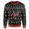 Ugly Christmas Santa Custom Sweater Apparel HD-AT20111914 Ugly Christmas Sweater Long Sleeve S 