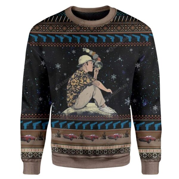 Ugly Fear And Loathing In Las Vegas Custom Sweater Apparel HD-TA12111911 Ugly Christmas Sweater Long Sleeve S 