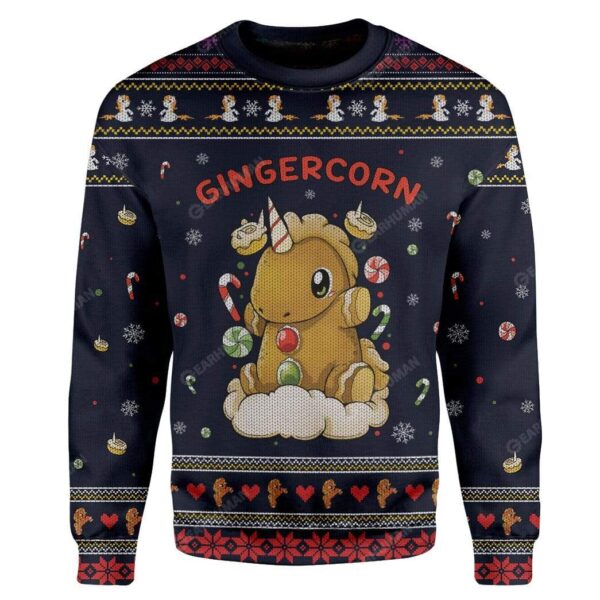 Ugly Gingercorn Custom Sweater Apparel HD-DT13111905 Ugly Christmas Sweater Long Sleeve S 