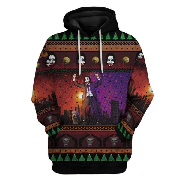 Ugly John Wick Joker Custom T-shirt - Hoodies Apparel HD-DT07111920 3D Custom Fleece Hoodies Hoodie S 