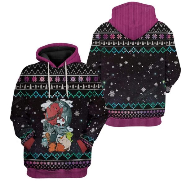 Ugly Kittens Custom T-shirt - Hoodies Apparel HD-TA22111906 3D Custom Fleece Hoodies 