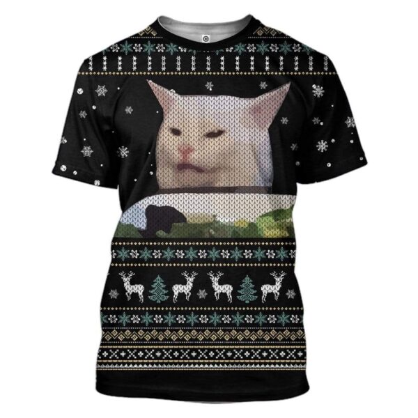 Ugly Moew Custom T-shirt - Hoodies Apparel HD-TA071119102 3D Custom Fleece Hoodies T-Shirt S 