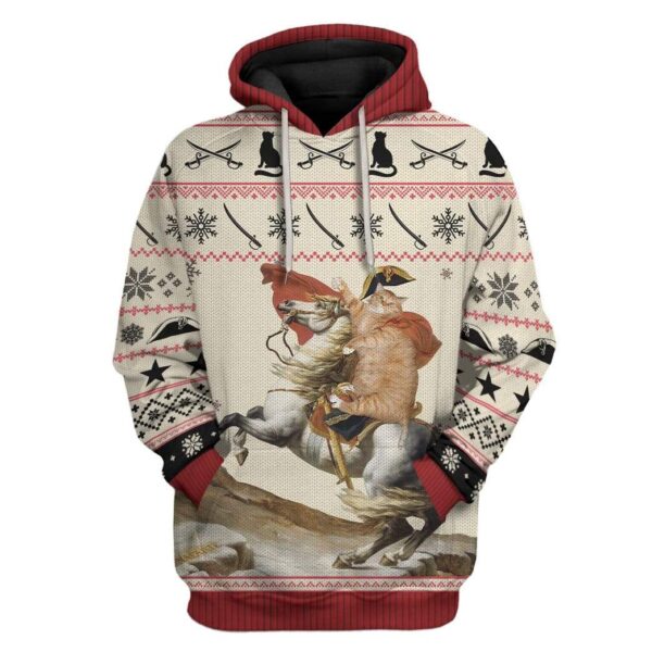 Ugly Napol??on Bonaparte Fat Cat Custom T-Shirts Hoodies Apparel HD-AT1012192 3D Custom Fleece Hoodies Hoodie S 