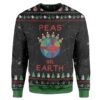 Ugly Peas On Earth Custom Sweater Apparel HD-TA21111918 Ugly Christmas Sweater Long Sleeve S 
