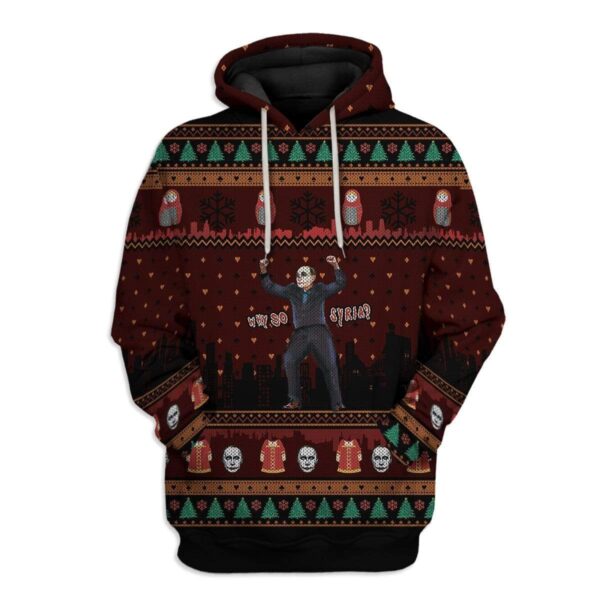 Ugly Putin Joker Custom T-shirt - Hoodies Apparel HD-AT07111919 3D Custom Fleece Hoodies Hoodie S 