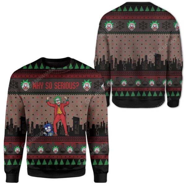 Ugly Rick Joker Custom T-shirt - Hoodies Apparel HD-AT07111913 Ugly Christmas Sweater 