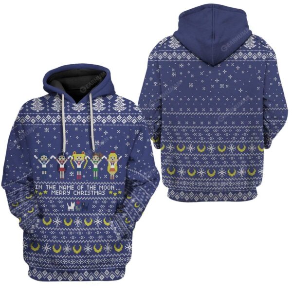 Ugly Sailor Moon Custom T-shirt - Hoodies Apparel HD-TA16111901 3D Custom Fleece Hoodies 