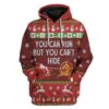 Ugly Santa Custom T-shirt - Hoodies Apparel HD-TA11111901 3D Custom Fleece Hoodies Hoodie S 