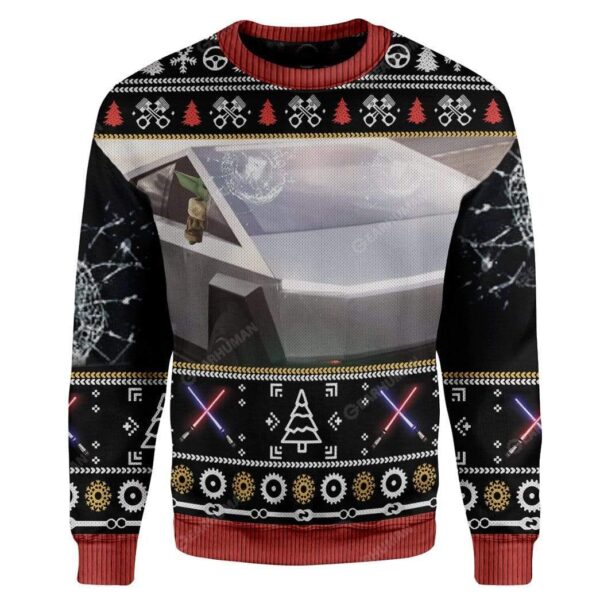 Ugly Save The Baby In Cybertruck Hoodie T-Shirts Apparel HD-TA2811196 3D Custom Fleece Hoodies Long Sleeve S 