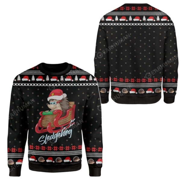 Ugly Sledgehog Custom T-Shirts Hoodies Apparel AN-AT0512195 3D Custom Fleece Hoodies 